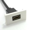 kenable Faceplate Module 3D HDMI Socket Panel Mount Stub 15cm