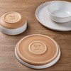 AmorArc Ceramic Dinnerware Sets for 4, 12 Pieces Handpainted Plates