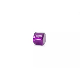 ColorFittings PURPLE 6AN / 6 AN Cap, Plug, Blockoff w/ o-ring (Matches TiAL Purple)