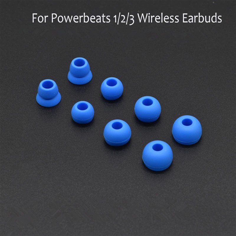 8pcs Replacement Silicone Eartips Earbuds Eargels for Beats by dr