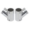 1 Pair of Boat Handrail Fittings Parts 60 Degree 316