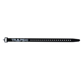 TRAPSKI Voile 15 Inch Aluminum Buckle Strap | Multi-Use Tension Strap for Skis, Bikes, Cargo, Tools, Marine & Boating, Outdoor Sports | UV-Resistant | Made in The USA (Black)