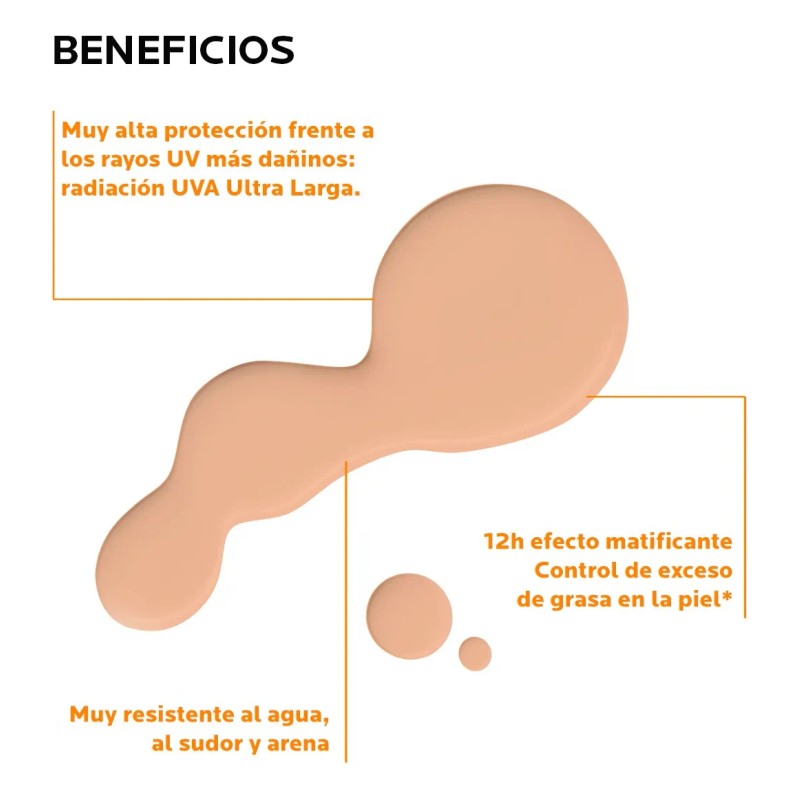 La Roche-Posay Anthelios Uv Mune 400 con color FPS50 50mL