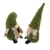 FRANK FLECHTWAREN Gnome, gnome, decorative item, green bottom, set of