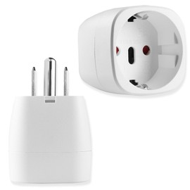 Europe to US Plug Adapter,XGJUCE European to US Plug Travel Adapter, Adapter Plug Converter Plug Adapter Europe to USA 2-Pack