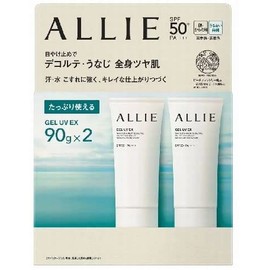 ALLIE Chrono Beauty Gel UV EX 3.2 oz (90 g) x 2 Piece Unscented SPF 50+/PA++++