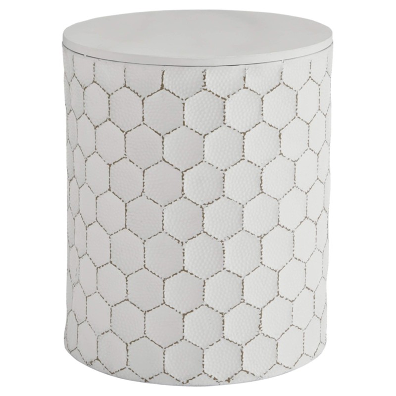 Signature Design by Ashley Polly Geometric Honeycomb Indoor Outdoor Accent
