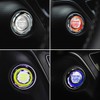 CGEAMDY Engine Start Button Cover, Diamond Car Engine Start Stop