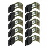 GOWEILE 10 Pcs Undermount Sink Clips Kitchen Sink Fixing Clips