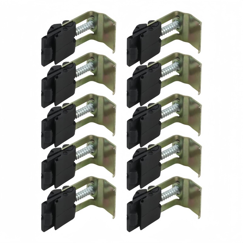 GOWEILE 10 Pcs Undermount Sink Clips Kitchen Sink Fixing Clips