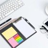 Libreta Ecológica Block Pluma Notas Adhesiva / Personalizar Negro