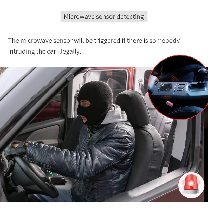 EASYGUARD EC010-MS PKE car Alarm Passive keyless Entry with Push