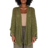 SHU-SHI Lightweight Open Front Cardigan for Women Hollow Out Sweater