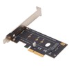 M.2 To Pcie Adapter PCB Gold Plated M.2 NVME to