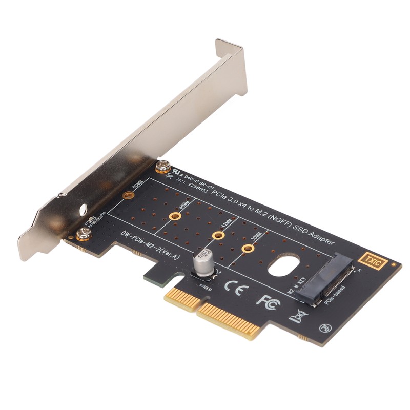M.2 To Pcie Adapter PCB Gold Plated M.2 NVME to