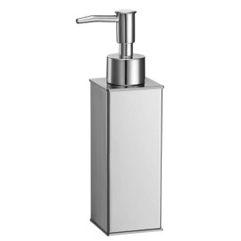 bgl Stainless Steel Soap Dispenser - Chrome Shower Gel Dispenser for Bathroom, Kitchen Decor