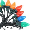 C9 LED Christmas String Lights 16.4ft 20 LED Waterproof C9