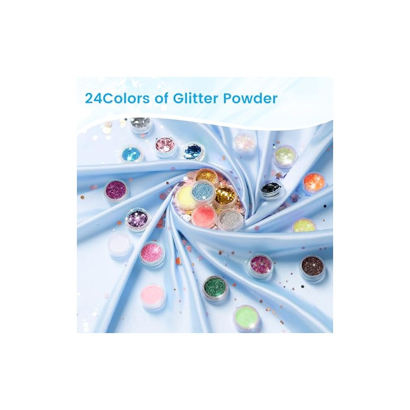 Nail Kit for Beginners with Everything: Professional Acrylic Powder Liquid