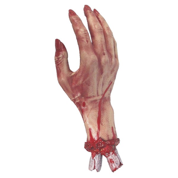 Smiffys 12-inch Hand Severed, Gory and Rubber