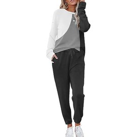 ETCYY NEW Lounge Sets for Women Two Piece Outfits Sweatsuits Sets Long Pant Loungewear Workout Athletic Tracksuits