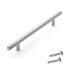 Dynasty Hardware P-1004-SN European 8-3/4" Bar Pull Satin Nickel EuropeanCollection