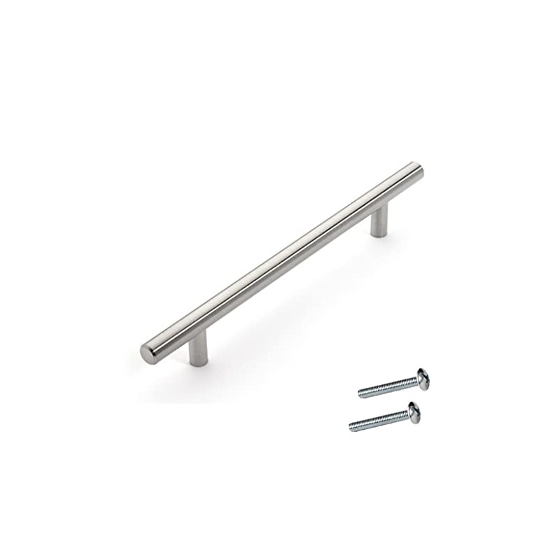 Dynasty Hardware P-1004-SN European 8-3/4" Bar Pull Satin Nickel EuropeanCollection