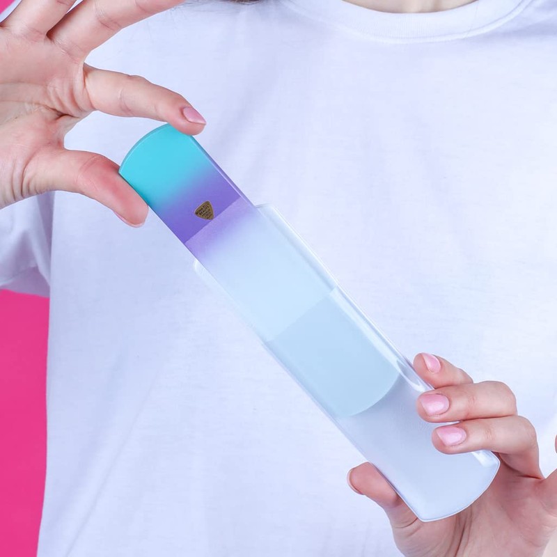 Glass Foot File, Foot Scraper, and Foot Rasp by Bona