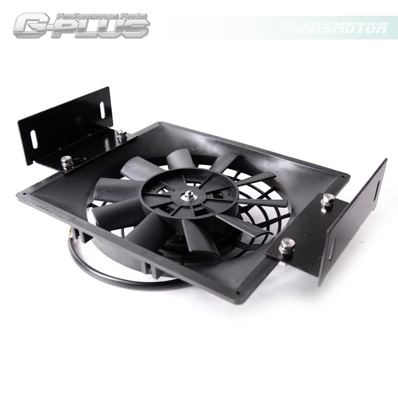 G-PLUS Universal 7" Slim Pull Push Engine Oil Cooler Radiator