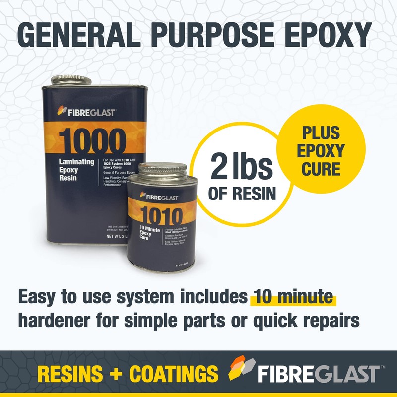 Fibre Glast - System 1000 Epoxy Resin - Quick Repair