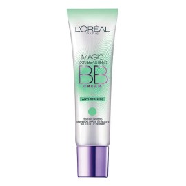 Maquillaje Facial Magic Skin Beautifier BB Cream, Neutraliza Rojeces, y unifica tu tono para una Cobertura Natural de L'Óreal Paris