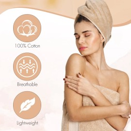 Best Towel KAHAF Collection 6-Pack Bath Towels - Lightweight - Extra Absorbent - 100% Co...