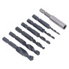 Hex Shank Combination Drill Tap 3 in 1 High Speed
