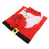 3Pcs Santa Toilet Seat Cover Rug Water And Tank Cover