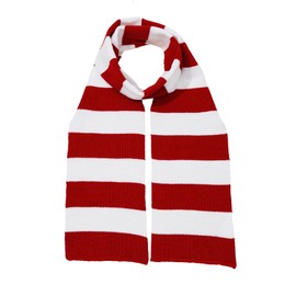 Century Star Womens Winter Scarf Fall Plaid Scarf Knit Oversized Large Triangle Scarf for Women Warm Shawl Wrap Red White