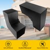 DEVALLEY 2-Way Pergola Brackets Kit, DIY L-Shaped Woodwork Brackets for