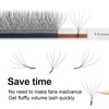 COZBIRD Eyelash Extensions, 5D W Volume Eyelashes, Ready-to-Use Fan Eyelash