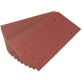 Draper 92296 Hook and Loop Aluminium Oxide Sanding Sheets, 115 x 227 mm