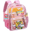 Bagseri Clear Backpack for Kids - 15 Inch Clear Bookbag