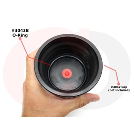 Captain O-Ring – Replacement 3043B O-Rings for VP Racing Fuels 3042 Gas Can/Utility Jug Caps (6 Pack)