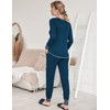 Ekouaer Pajamas Women's Long Sleeve Sleepwear with Long Pants Soft