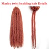 Marley Twist Braiding Hair 18 Inch 8 Packs – Long-Lasting