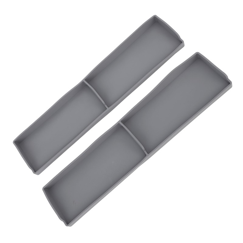 2PCS Stove Top Shelf Silicone Spice Rack Magnetic Back 2