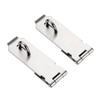Helonge Door Hasp Latch, 5 inch Hasp Lock Stainless Steel