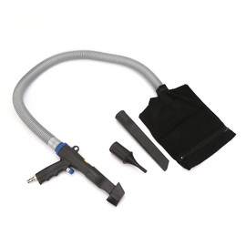 Air Vacuum & Blower Gun, High Pressure Air Duster, Compressor Blow, Suction Gun, Pistol Type, Air Pressure Cleaning Tool, Cleaning Industrial Waste, 39.4 inches (100 cm) Dust Extraction Tube, Dust Storage Bag, Nozzle Attachment, Air Gun, Tools, 22