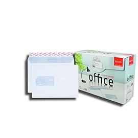 ELCO Office FSC C5 100gsm Window 9045mm White Wallet Peel and Seal Envelopes Shopbox - Pack 100