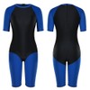 Scuba One piece Diving Snorkeling Wet Suit Short Sleeve Fast