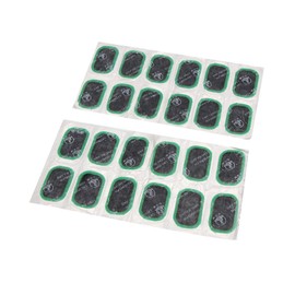 A ABSOPRO Car Motorcycle Inner Tyre Patch Repair Puncture Patches (Set of 24)