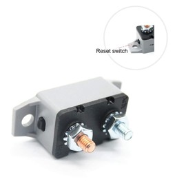 RKURCK 12-24V 50 Amp ATV Manual Resettable Circuit Breaker Fuse holder 50A