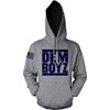 Millionaire Mentality Dem Boyz Grey Hoodie (Large)