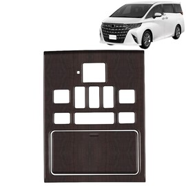 DodoxDIY Compatible New Alphard 40 Series Vellfire 40 Series Custom Accessory Parts Dedicated Car Interior Interior Room Lamp Garnish Panel Cover ROOF SHADE with Switch Brown